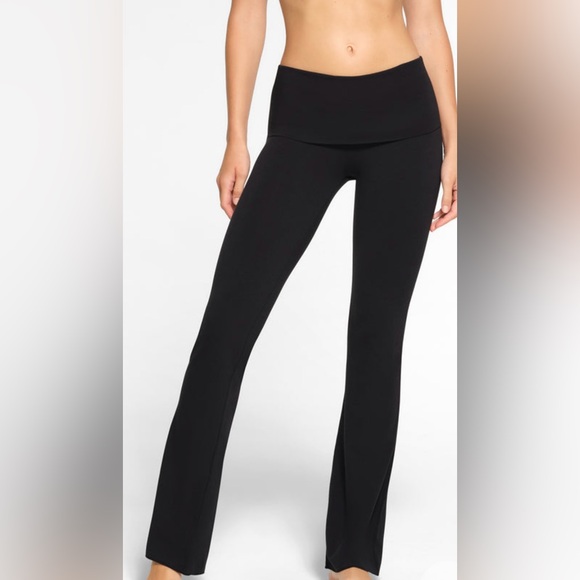 SKIMS COTTON JERSEY FOLD OVER PANT - Picture 4 of 4